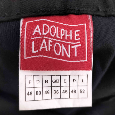 ADOLPHE LAFONT 90s ブラックモールスキン フレンチワークパンツ メンズ 46