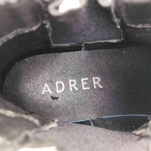 アドラー ADRER レザー 厚底 サイドゴアブーツ メンズ M