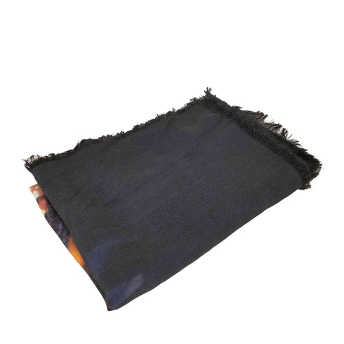 ジバンシィ GIVENCHY Silk Cashmere シルク カシミヤ バージンウール ロットワイラープリント ストール レディース