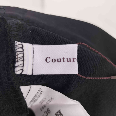クチュールブローチ Couture brooch リボンハイパーストレッチパンツ レディース 36