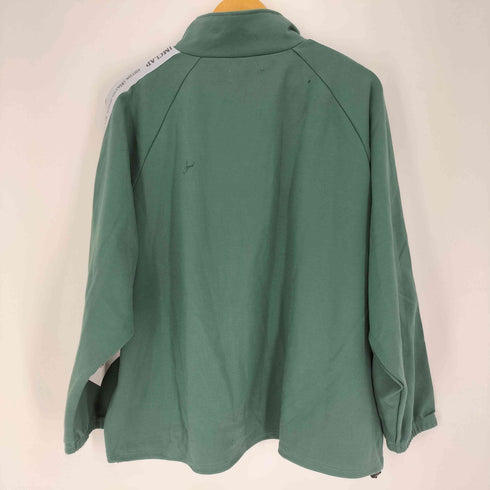 グリムクラップ GLIMCLAP 23AW Logo design stand-collar jersey サイドライン ハーフジップ プルオーバー メンズ import:L