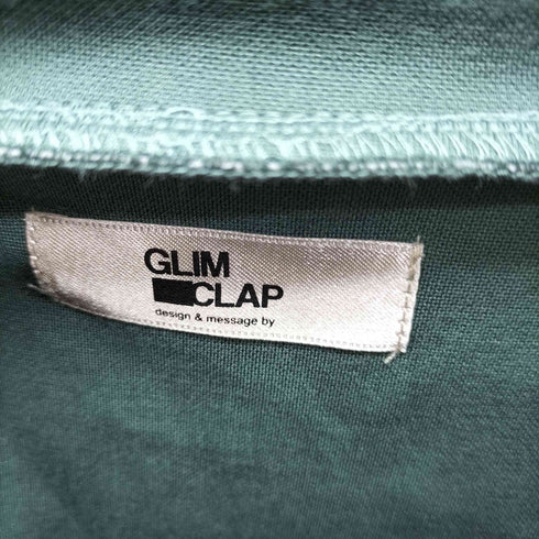 グリムクラップ GLIMCLAP 23AW Logo design stand-collar jersey サイドライン ハーフジップ プルオーバー メンズ import:L