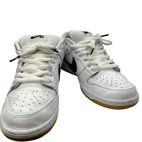 ナイキスケートボーディング NIKE SB Dunk Low Pro Black & White Gum Pack スニーカー メンズ JPN:27.5