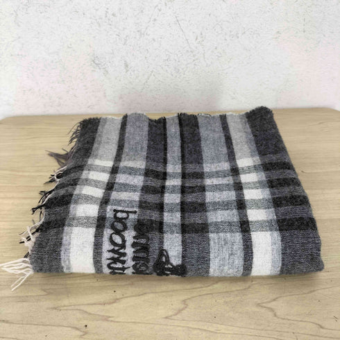 ヴィヴィアンウエストウッド Vivienne Westwood MADE IN ITALY ロゴ刺繍 チェック柄 マフラー メンズ