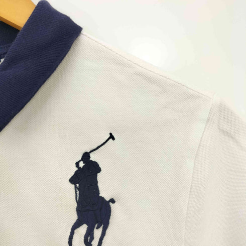 ポロラルフローレン POLO RALPH LAUREN 現行タグ エンブレム刺繍 ビッグポニー ナンバリング1 S/S ポロシャツ メンズ import:L
