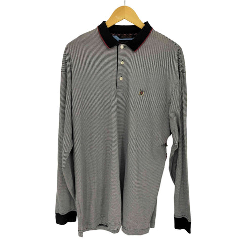 トミーヒルフィガーゴルフ TOMMY HILFIGER GOLF ボーダーポロシャツ メンズ JPN:L