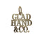 グラッドハンド GLADHAND LAD HAND $ CO ロゴトップ メンズ