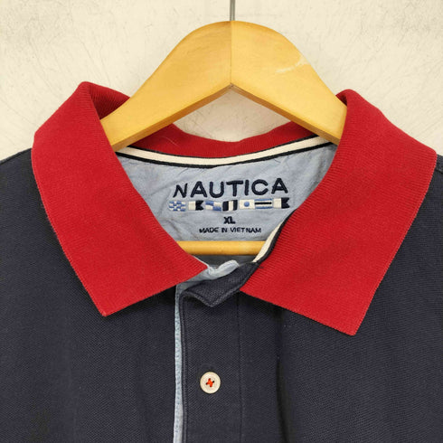 ノーティカ NAUTICA ロゴ刺繍ポロシャツ メンズ JPN:XL