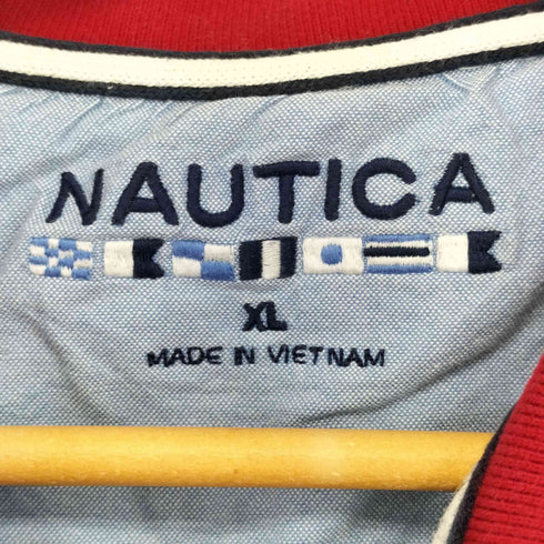 ノーティカ NAUTICA ロゴ刺繍ポロシャツ メンズ JPN:XL