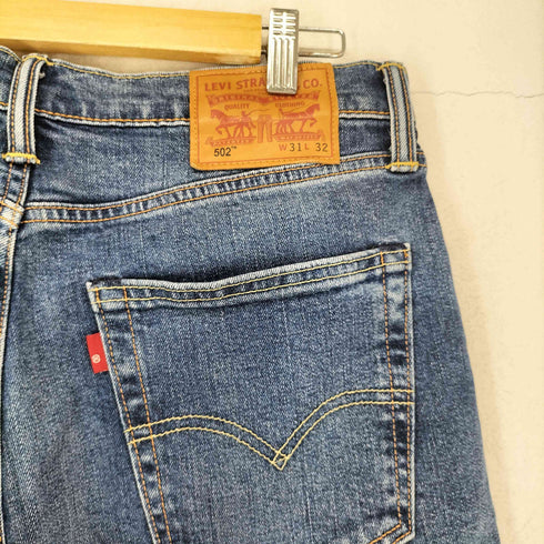 リーバイス Levis 502 ボタン裏3496 テーパードデニム メンズ 31×32