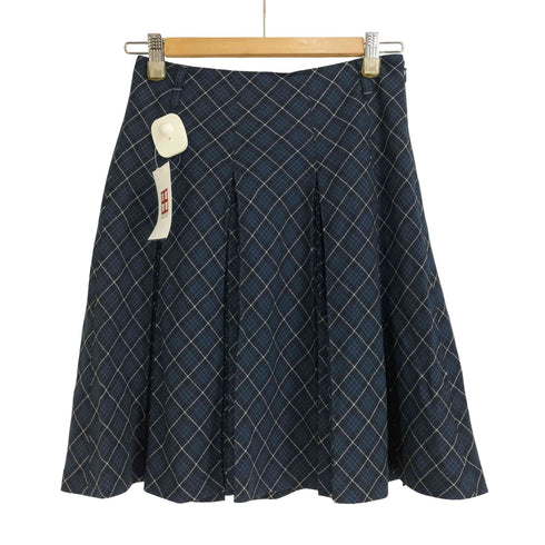 バーバリーブルーレーベル BURBERRY BLUE LABEL チェックプリーツミニスカート レディース JPN:36