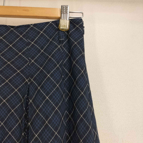 バーバリーブルーレーベル BURBERRY BLUE LABEL チェックプリーツミニスカート レディース JPN:36