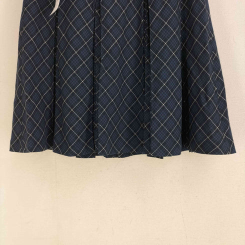 バーバリーブルーレーベル BURBERRY BLUE LABEL チェックプリーツミニスカート レディース JPN:36