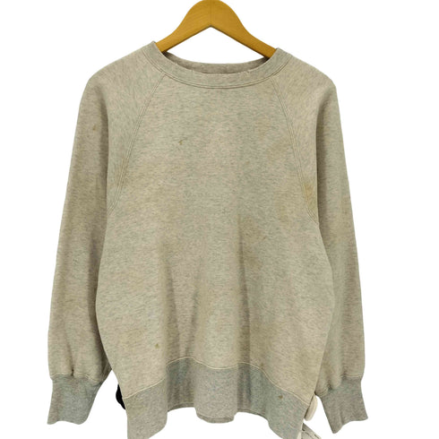グラッドハンド GLADHAND AKOM - SWEAT 10.7Oz GUSSET ACTION SLEEVE 10.7オンス ゲスト アクション ダメージ加工 ラグランスリーブスウェット トレーナー メンズ M