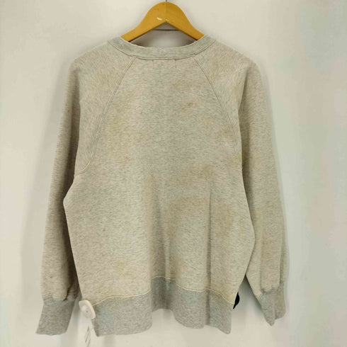 グラッドハンド GLADHAND AKOM - SWEAT 10.7Oz GUSSET ACTION SLEEVE 10.7オンス ゲスト アクション ダメージ加工 ラグランスリーブスウェット トレーナー メンズ M