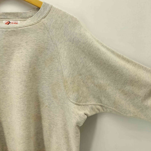グラッドハンド GLADHAND AKOM - SWEAT 10.7Oz GUSSET ACTION SLEEVE 10.7オンス ゲスト アクション ダメージ加工 ラグランスリーブスウェット トレーナー メンズ M