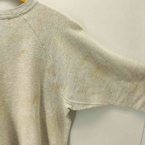 グラッドハンド GLADHAND AKOM - SWEAT 10.7Oz GUSSET ACTION SLEEVE 10.7オンス ゲスト アクション ダメージ加工 ラグランスリーブスウェット トレーナー メンズ M