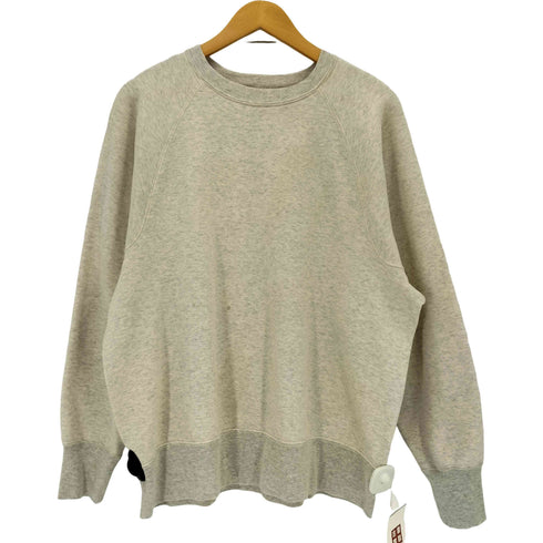 グラッドハンド GLADHAND AKOM - SWEAT 10.7Oz GUSSET ACTION SLEEVE 10.7オンス ゲスト アクション ダメージ加工 ラグランスリーブスウェット トレーナー メンズ L