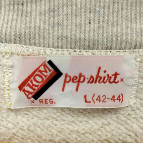 グラッドハンド GLADHAND AKOM - SWEAT 10.7Oz GUSSET ACTION SLEEVE 10.7オンス ゲスト アクション ダメージ加工 ラグランスリーブスウェット トレーナー メンズ L
