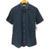 マンゴ MANGO SLIM FIT 総柄 S/S シャツ メンズ import:M