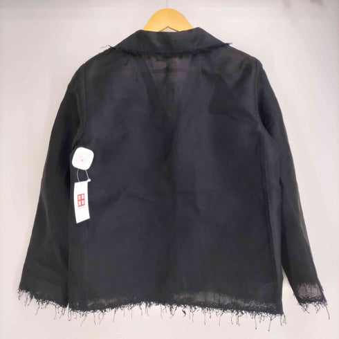 アルベルタフェレッティ ALBERTA FERRETTI シルク100シアーフリンジデザインジャケット レディース