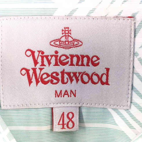 ヴィヴィアンウエストウッドマン Vivienne Westwood MAN Ribbons Classic Shirt メンズ 48