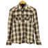 ハムネット HAMNETT チェック L/S ウエスタンシャツ Y2K メンズ import:M