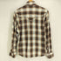 ハムネット HAMNETT チェック L/S ウエスタンシャツ Y2K メンズ import:M
