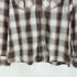 ハムネット HAMNETT チェック L/S ウエスタンシャツ Y2K メンズ import:M