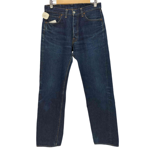 ドゥニーム Denime ORIZZONTI コットン ボタンフライ ストレートデニム メンズ 33