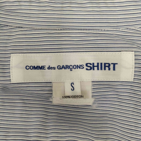 コムデギャルソンシャツ COMME des GARCONS SHIRT フランス製 FOREVER/フォーエバー L/Sストライプシャツ メンズ JPN:S