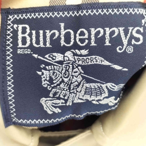 バーバリーズ BURBERRYS 裏地ノバチェック 比翼ステンカラーコート メンズ 165