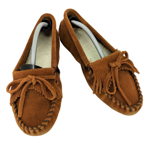 ミネトンカ Minnetonka スエード モカシンシューズ レディース 7