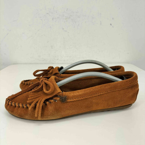 ミネトンカ Minnetonka スエード モカシンシューズ レディース 7