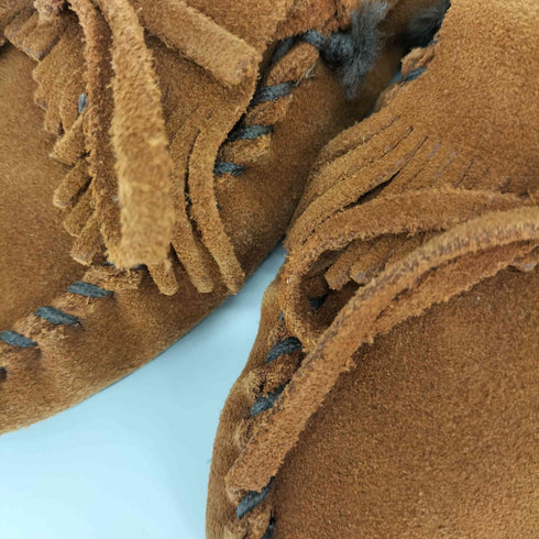 ミネトンカ Minnetonka スエード モカシンシューズ レディース 7