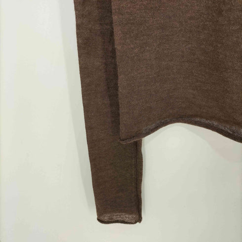 クヌースマーフ Knuth Marf 25AW alpaca sheer knit アルパカ シアー ニット レディース FREE