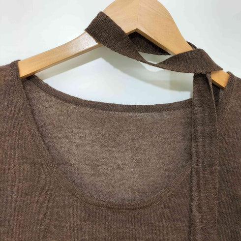 クヌースマーフ Knuth Marf 25AW alpaca sheer knit アルパカ シアー ニット レディース FREE