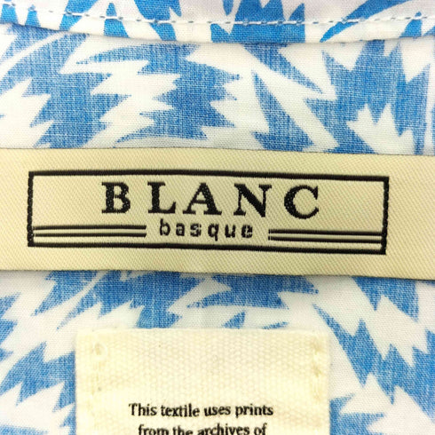 ブランバスク blanc basque フラッシュパールボタンコットンローンシャツ レディース JPN:38
