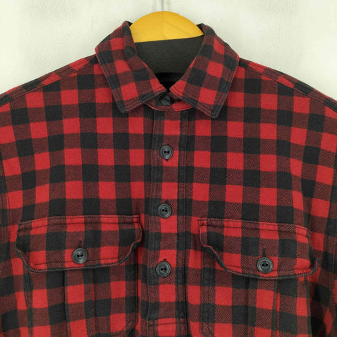 ポロバイラルフローレン Polo by RALPH LAUREN 90S チンスト マチ付き チェック柄 L/S プルオーバーシャツ メンズ JPN:S