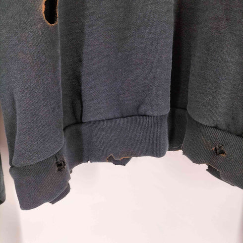 クラッシュ加工スウェット メンズ