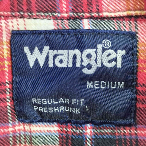 ラングラー Wrangler L/S ウェスタン ネルシャツ メンズ JPN:M