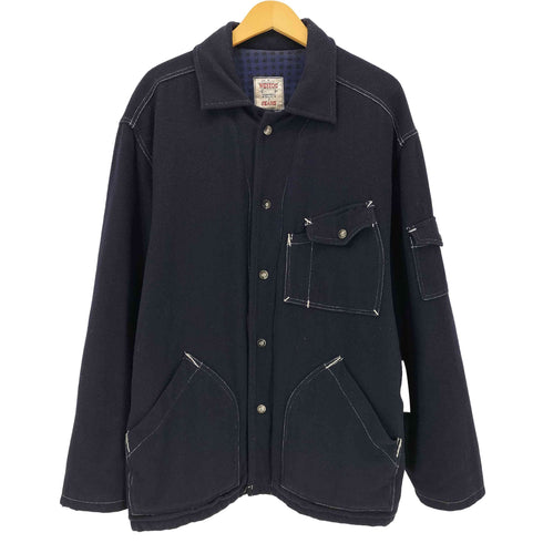 WESTCO JEANS アクリル混 ステッチラインカバーオール メンズ S