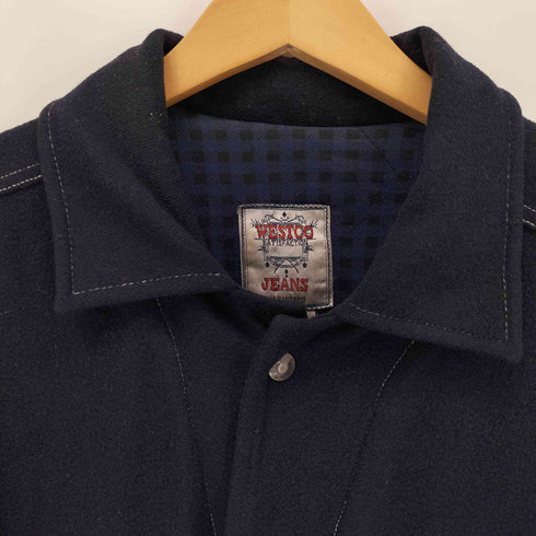 WESTCO JEANS アクリル混 ステッチラインカバーオール メンズ S