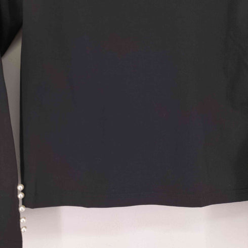 トッコクローゼット tocco closet レース襟付きパール装飾カットプルオーバー レディース JPN:M