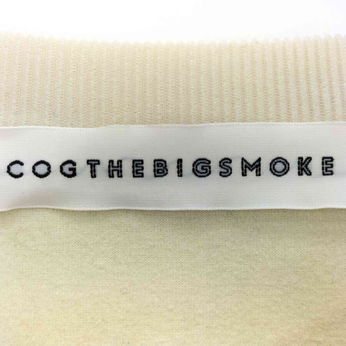 コグザビッグスモーク COG THE BIG SMOKE フェイクレザー 七分袖 カットソー レディース