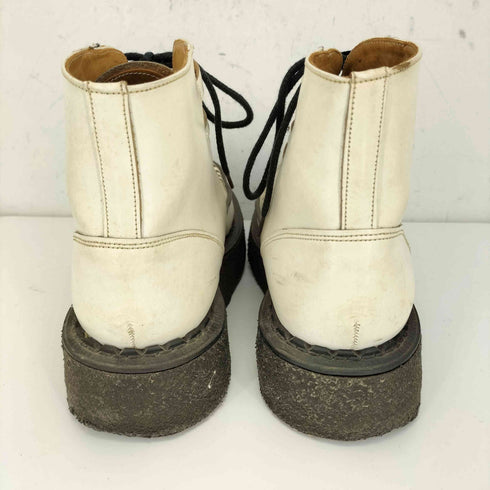 ジョージコックス GEORGE COX VI Sole CHUKKA Whtie Leather メンズ UK:7