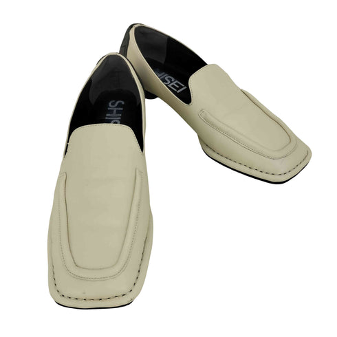 SHISEI SQUARE LOAFERS スクエア ローファー レディース 36 1/2