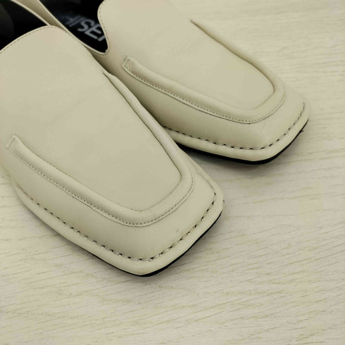 SHISEI SQUARE LOAFERS スクエア ローファー レディース 36 1/2