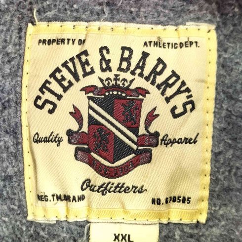 スティーブ バリース STEVE&BARRYS 90S フロント刺繍 プルオーバーパーカー メンズ import:XL