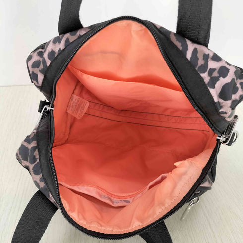 レスポートサック LeSportsac レオパード 2WAYハンドバッグ レディース